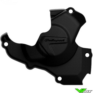 Polisport Ignition Cover Protector Black - Honda CRF450R