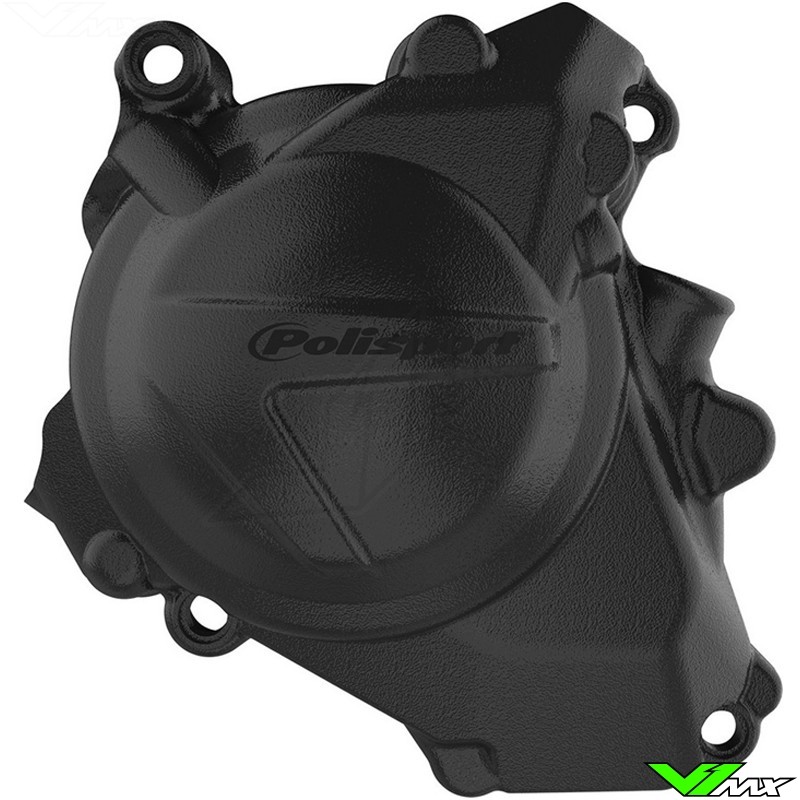 Polisport Ignition Cover Protector Black - Honda CRF450R CRF450RX