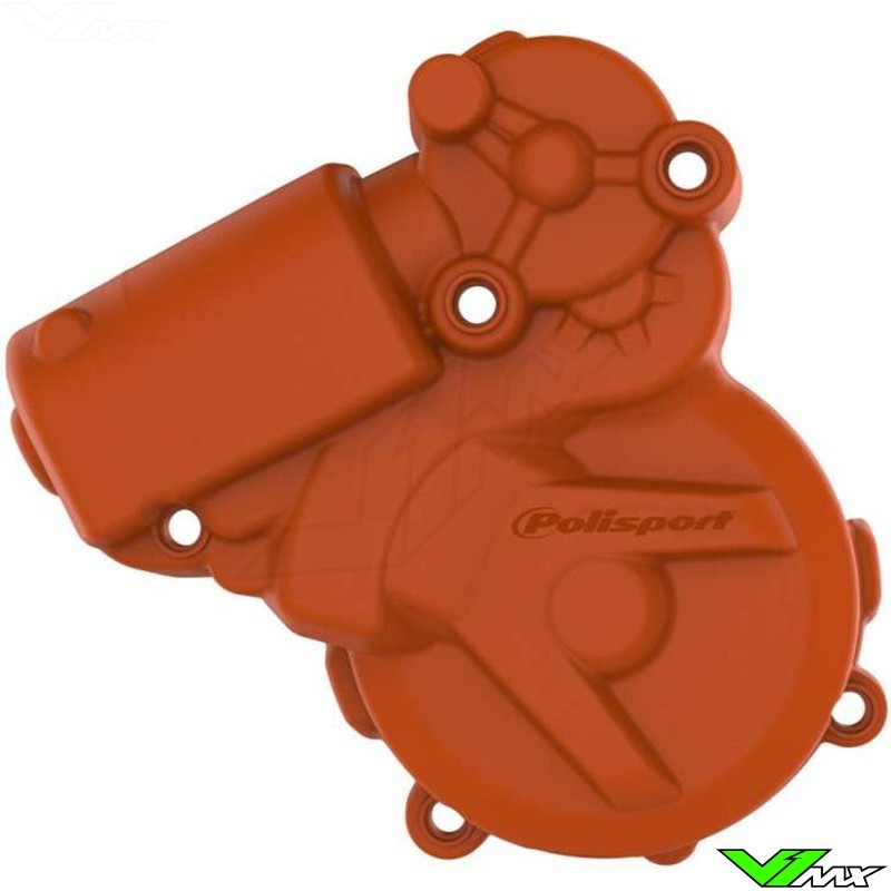 Polisport Ignition Cover Protector Orange - KTM 250EXC 300EXC 250XC 300XC Freeride250R
