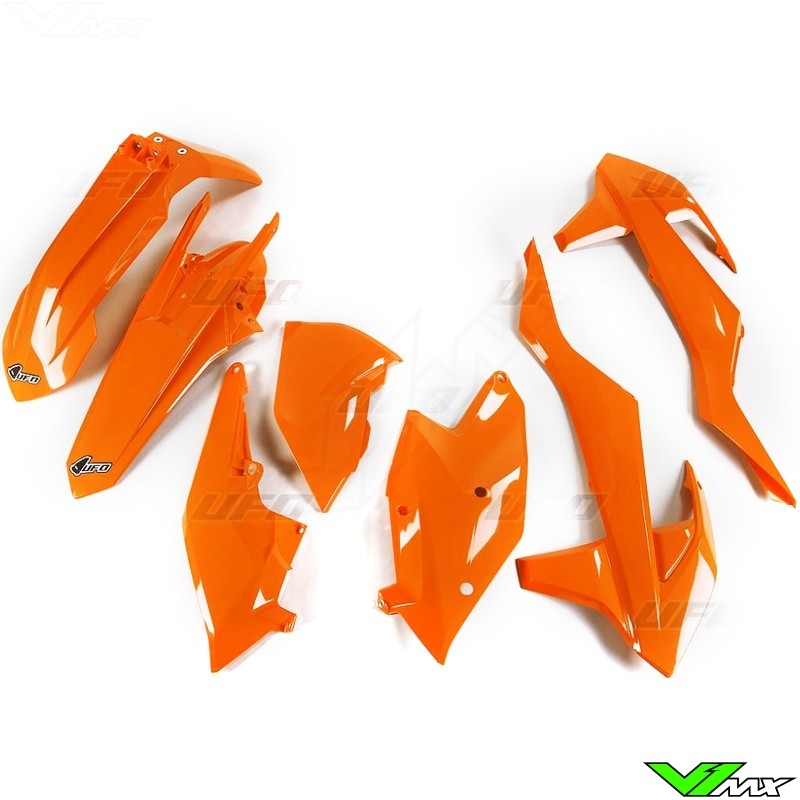 UFO Plastic Kit Orange - KTM 250EXC 250EXC-F 300EXC 350EXC-F 450EXC 500EXC