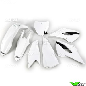 UFO Plastic Kit White - Husqvarna TC250