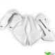 UFO Plastic Kit White - Husqvarna FE250 FE350 FE450 TE250 TE300 TX125 TX300