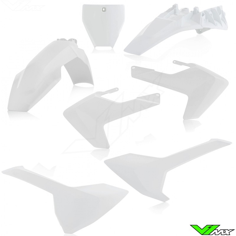 UFO Plastic Kit White - Husqvarna TC85