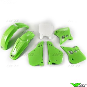 UFO Plastic Kit OEM - Kawasaki KX125