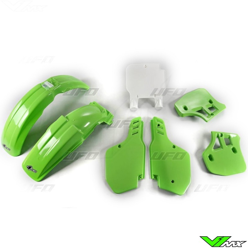 UFO Plastic Kit OEM - Kawasaki KX250 KX500