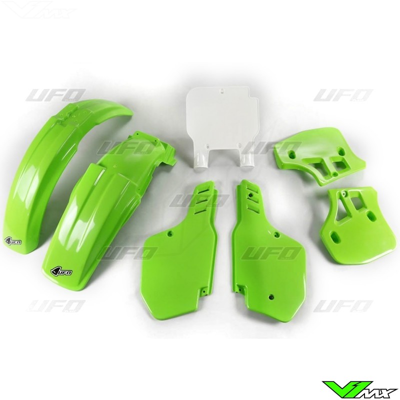 KX500 UFO Plastics UFO Body Kit '91KAKIT189-999A KAKIT189999A Green 