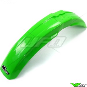 UFO Front Fender Green - Kawasaki KX125 KX250 KX500 KDX200