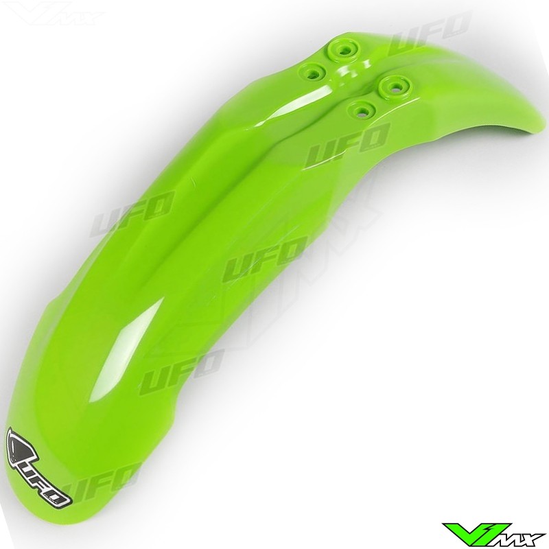 UFO Restyle Front Fender Green - Kawasaki KX65