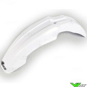 UFO Front Fender White - Yamaha WR400F YZ125 YZ250 YZF400