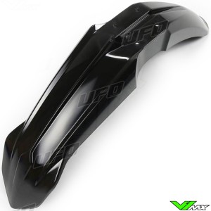 UFO Front Fender Black - Yamaha WR250F WR450F YZ125 YZ250 YZF250 YZF450