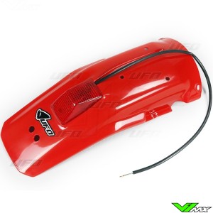 UFO Rear Fender Red with light 12V 21/5W - Honda XR600R