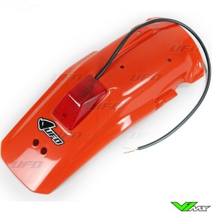 UFO Rear Fender Orange with light 12V 21/5W - Honda XR600R