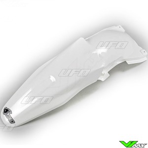 UFO Rear Fender White - Kawasaki KXF250 KXF450