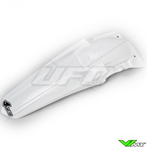 UFO Rear Fender White - Suzuki RMZ250