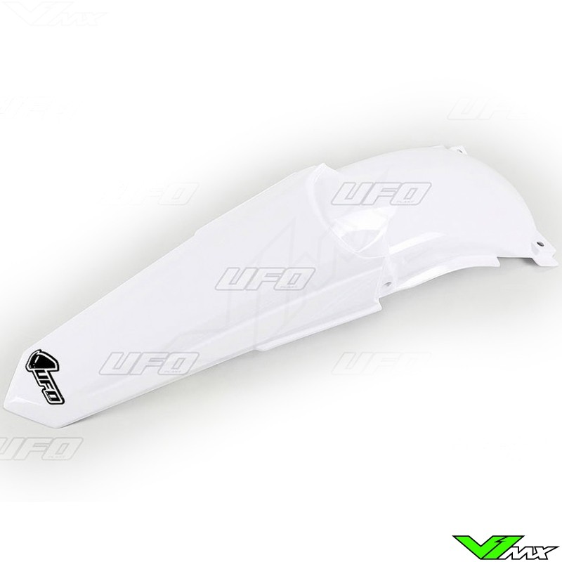 UFO 4Takt Replica Achterspatbord Wit - Yamaha YZ125 YZ250