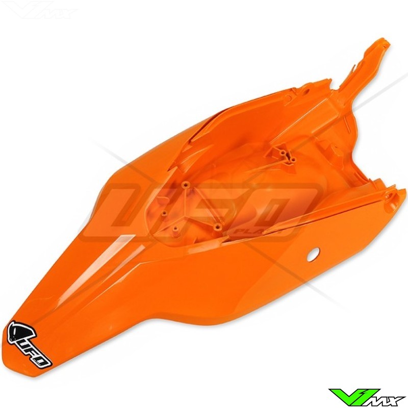 UFO Achterspatbord / Zijnummerplaten Oranje - KTM 65SX