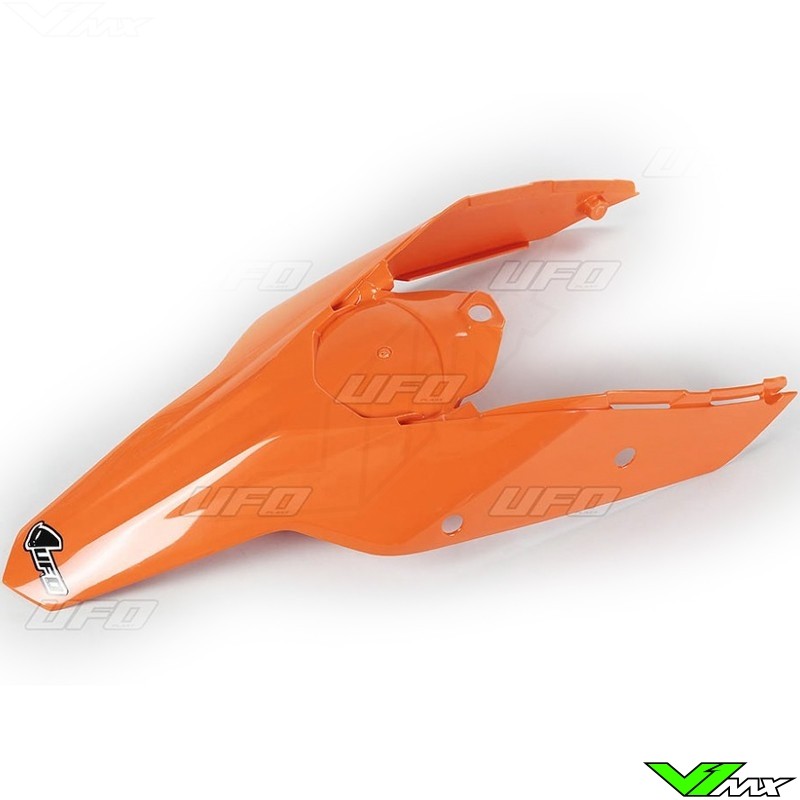 UFO Rear Fender / Side Number Plate Orange - KTM 125SX 144SX 150SX 250SX 250SX-F 450SX-F