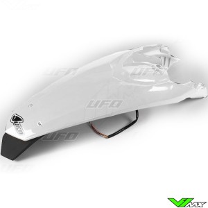 UFO Rear Fender White - KTM 125EXC 250EXC 250EXC-F 300EXC 350EXC-F 450EXC