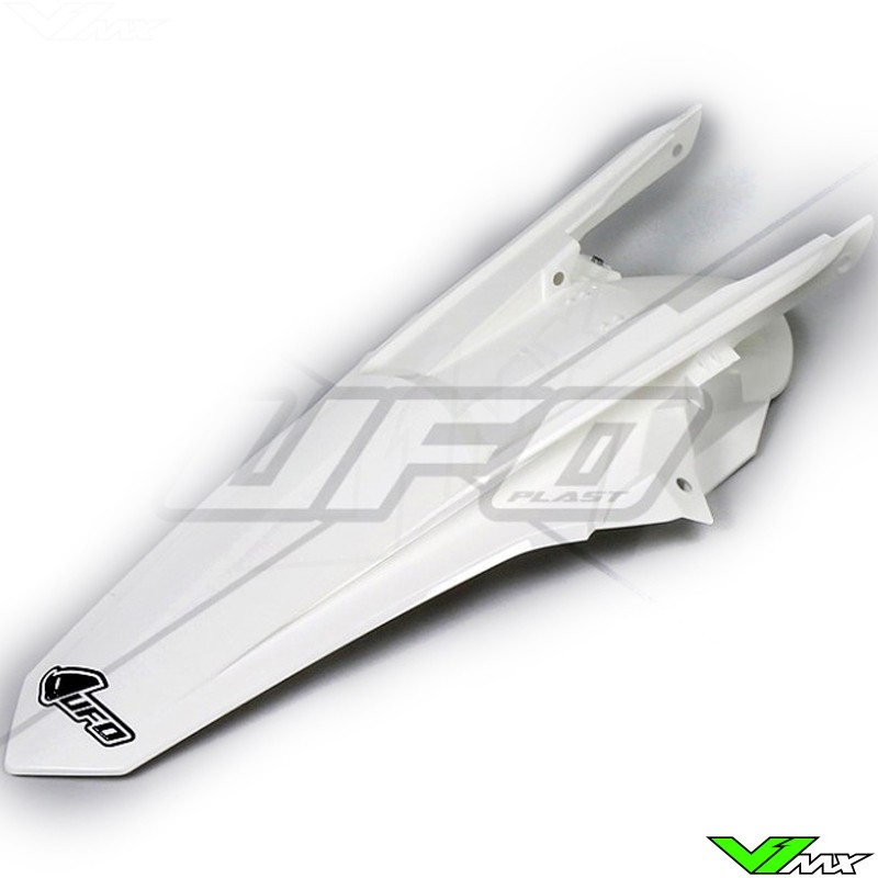 UFO Rear Fender White - KTM 125SX 150SX 250SX 250SX-F 350SX-F 450SX-F