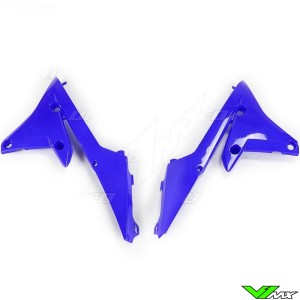 UFO Radiator Shrouds Blue - Yamaha WR250F WR450F YZF250 YZF450