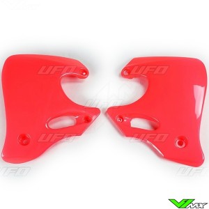 UFO Radiator Shrouds Red - Honda CR125 CR250