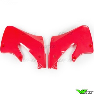 UFO Radiator Shrouds Red - Honda CR125 CR250