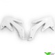 UFO Radiator Shrouds White - Honda CRF450R