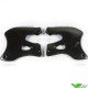 UFO Radiator Shrouds Black - Suzuki RM125 RM250