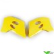 UFO Radiator Shrouds Yellow - Suzuki RM125 RM250