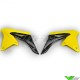 UFO Radiator Shrouds Yellow - Suzuki RMZ250