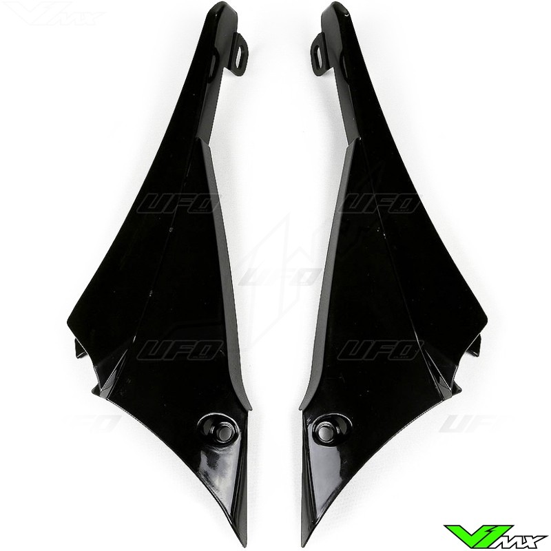 UFO Radiator Shrouds Black - Yamaha YZF450