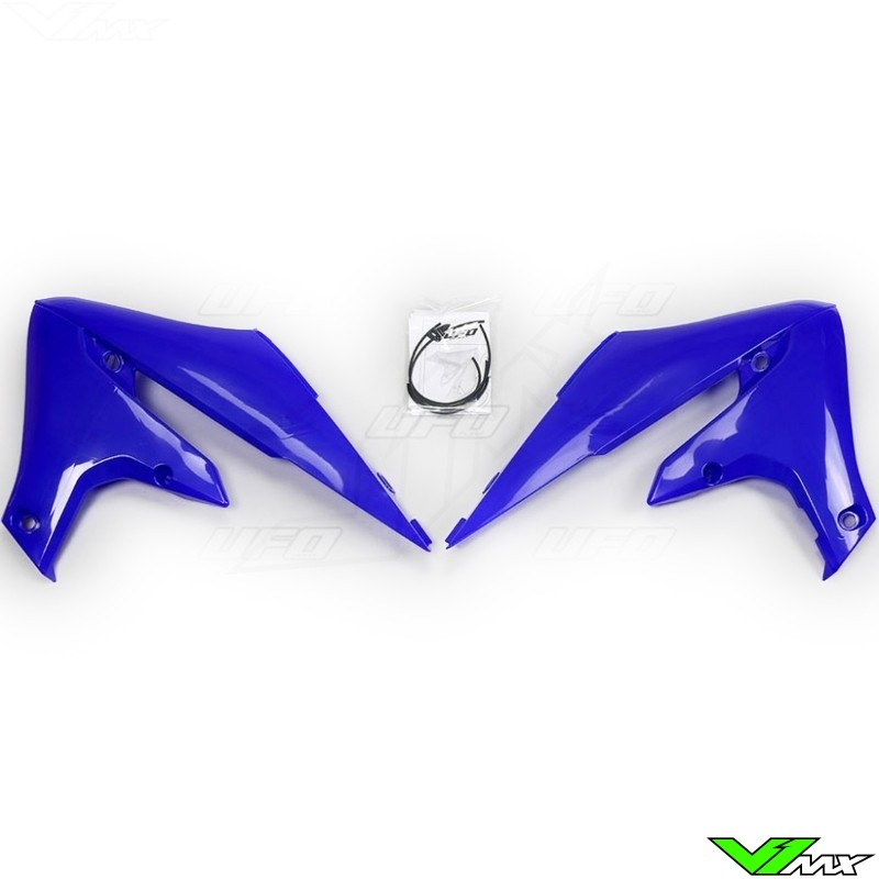 UFO Radiateurkappen Blauw - Yamaha WR250F WR450F YZF250 YZF450