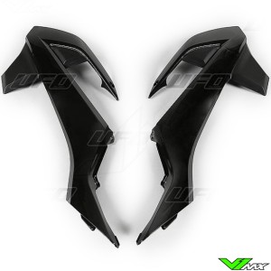 UFO Radiator Shrouds Black - KTM 65SX