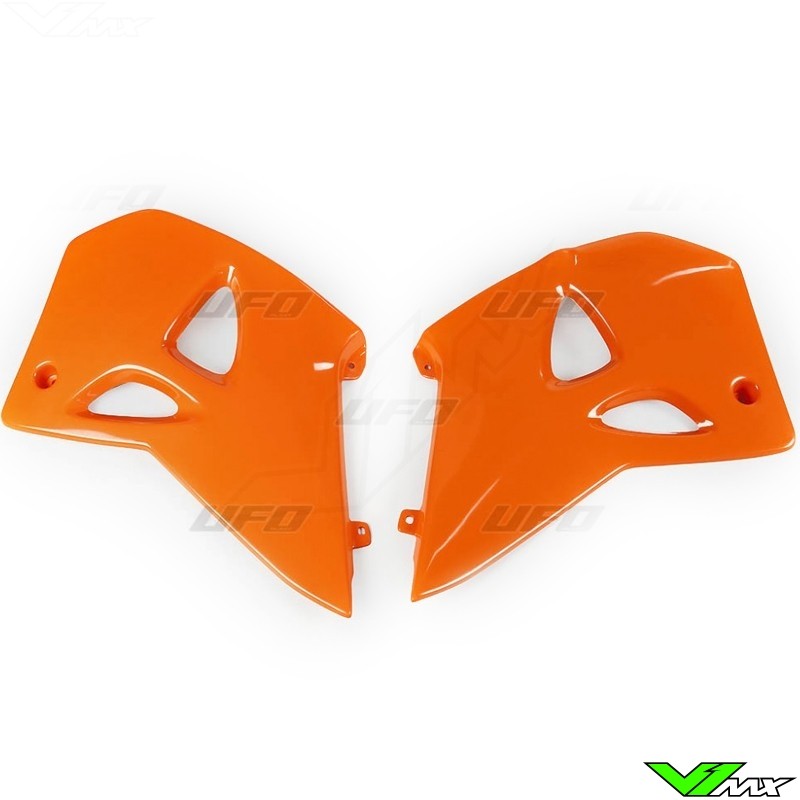 UFO Radiator Shrouds Orange - KTM 620SX