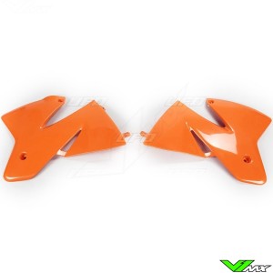 UFO Radiateurkappen Oranje - KTM 125SX 200SX 250SX 380SX 400SX 520SX 125EXC 300EXC 380EXC