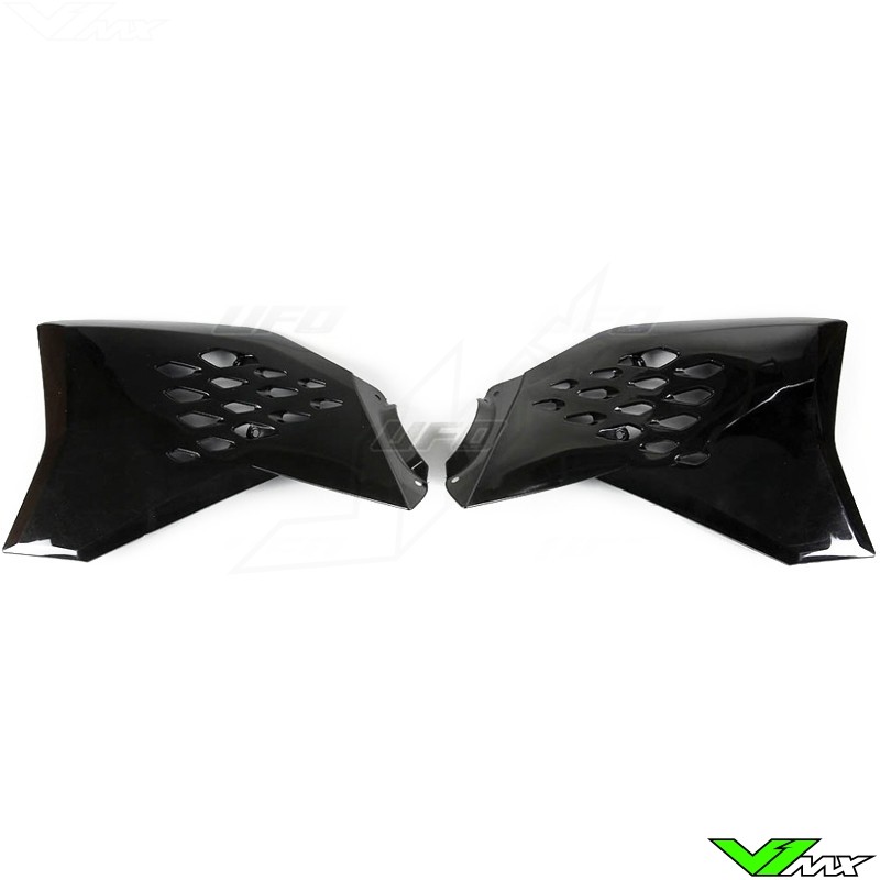 UFO Radiator Shrouds Black - KTM 65SX