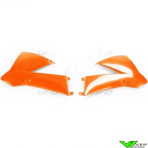 UFO Radiator Shrouds Orange - KTM 85SX