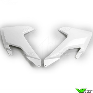 UFO Radiator Shrouds White - Husqvarna