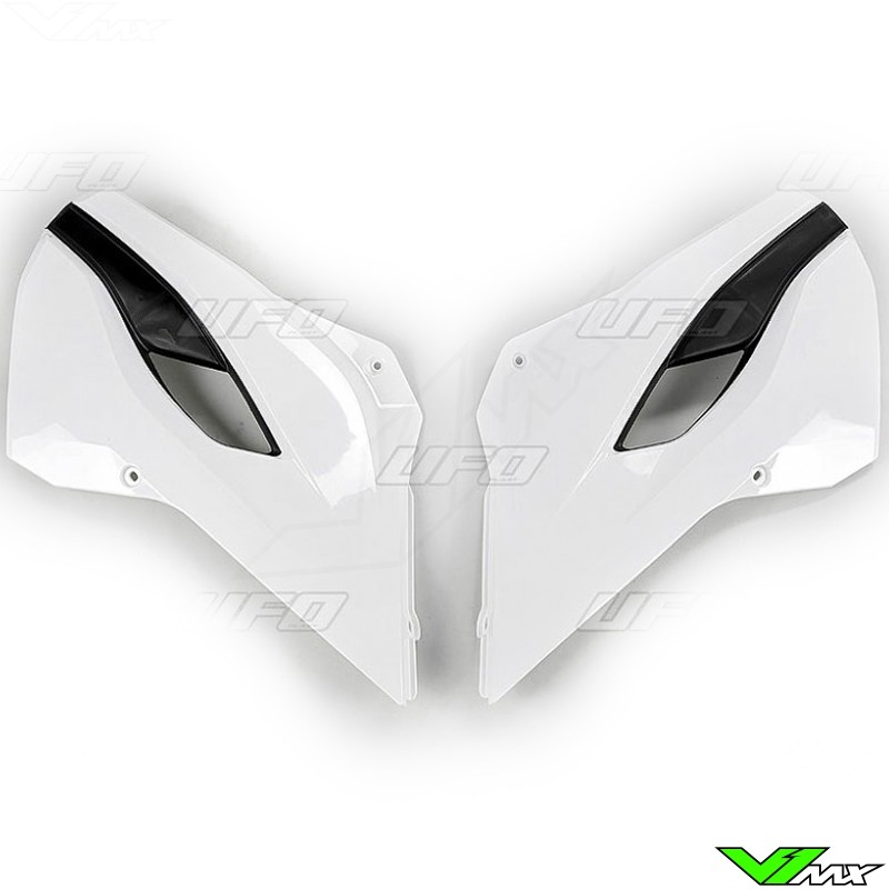 UFO Radiator Shrouds White - Husqvarna