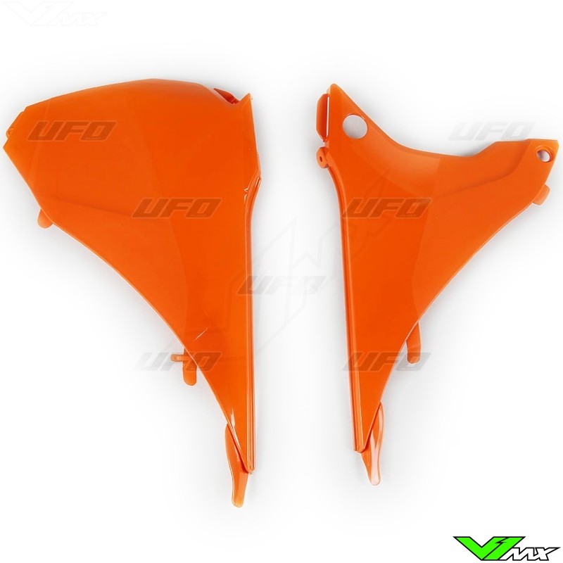 UFO Airbox Cover Orange - KTM 125EXC 200EXC 250EXC 250EXC-F 300EXC 350EXC-F 450EXC 500EXC