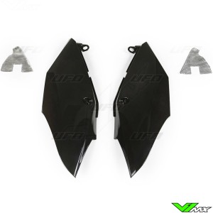 UFO Zijnummerplaten Zwart - Honda CRF250R CRF250RX CRF450R CRF450RX