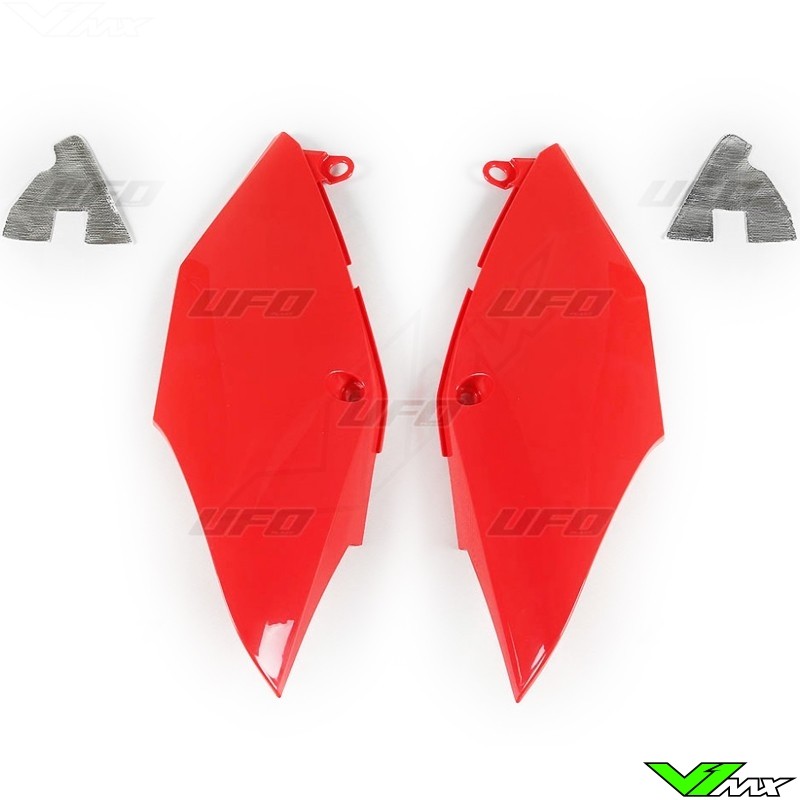 UFO Zijnummerplaten Rood - Honda CRF250R CRF250RX CRF450R CRF450RX