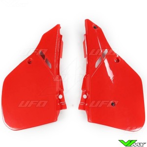 UFO Zijnummerplaten Rood - Honda CR125 CR250 CR500