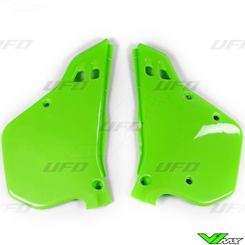 UFO Zijnummerplaten Groen - Kawasaki KX125 KX250