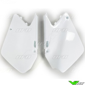 UFO Zijnummerplaten Wit - Suzuki RM125 RM250