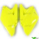 UFO Side Number Plate Fluo Yellow - Suzuki RMZ250