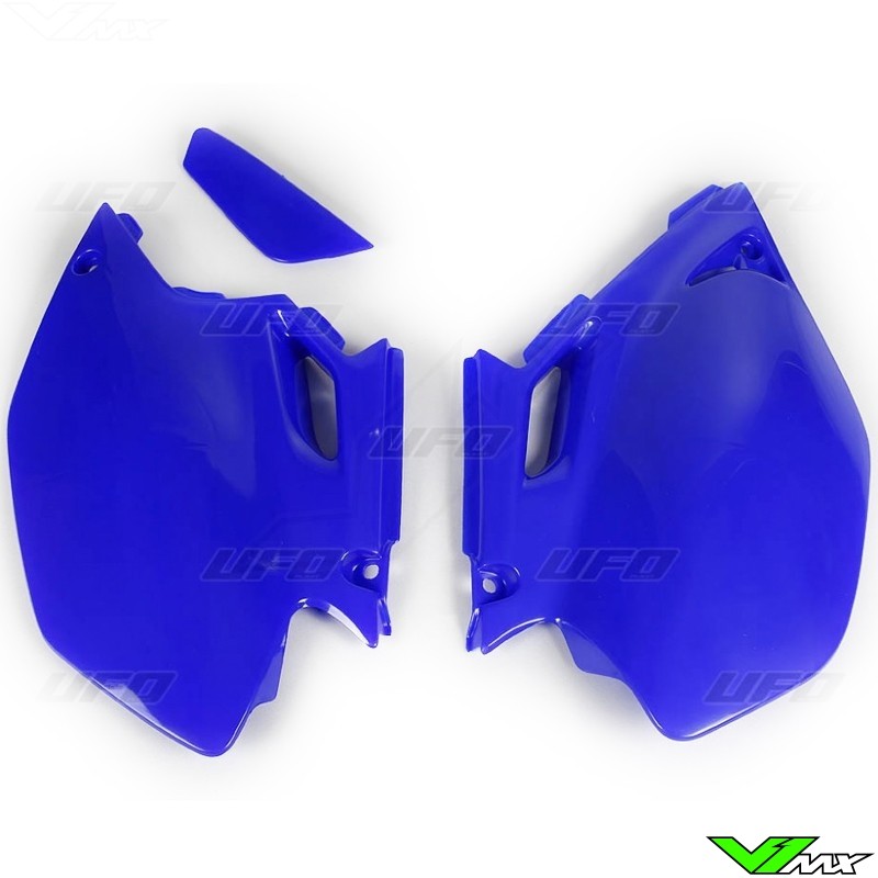 UFO Side Number Plate Blue - Yamaha WR250F WR450F