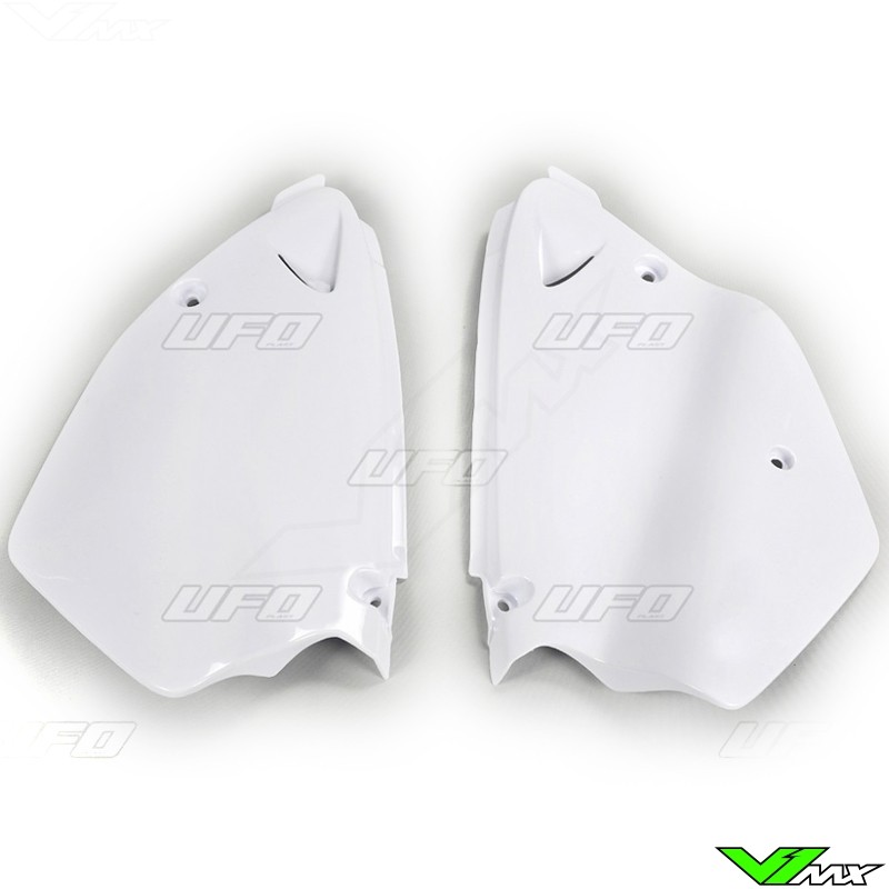 UFO Zijnummerplaten Wit - Yamaha YZ125 YZ250