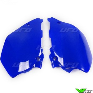 UFO Side Number Plate Blue - Yamaha YZ125 YZ250