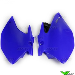 UFO Side Number Plate Blue - Yamaha WR250F WR450F